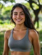 © Elena - Fitness-minded Woman Posing for a Fitness Photo