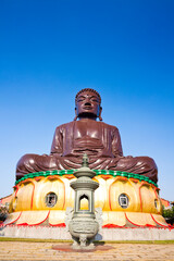Wall Mural - The Great Buddha of Baguashan in Changhua. This Buddha statue is one of the tallest Buddha statues in Taiwan.