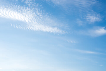 Wall Mural - clear sky and clouds