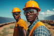 © sofiko14 - Young engineer working on a solar energy project outdoors