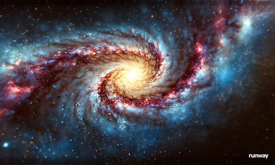 spiral galaxy background