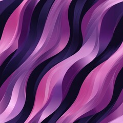 Canvas Print - Purple Pink Abstract Wave Pattern Design seamless, pattern, background, texture