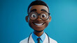 © Grajuh - Smiling 3D Cartoon Doctor Illustration