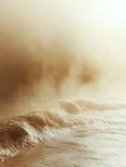 Wall Mural - a soft beige abstract image with open space.