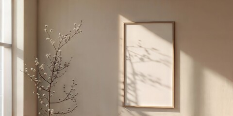 Wall Mural - Blank frame