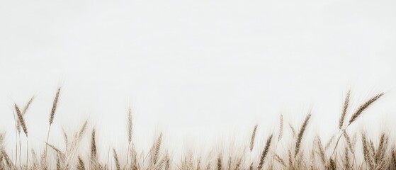 Canvas Print - Bales of hay on a sunny day in a rural countryside field