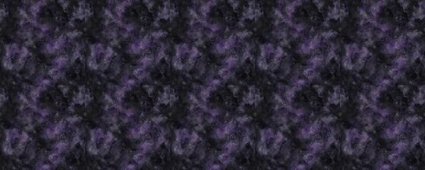 Wall Mural - seamless pattern of dark purple and black marble texture background mysterious gothic halloween desi