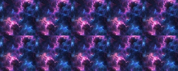Wall Mural - Abstract pattern of purple, blue, and pink colors.