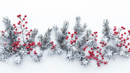 Red Berries on Tree Branch