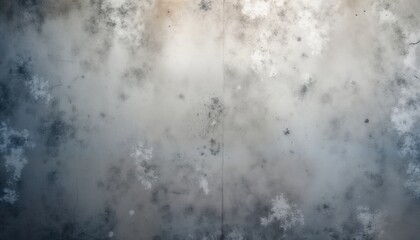 Leinwandbilder - Gray cement background with white stains shows abstract texture. Concrete surface looks old, weathered. Great for graphic design templates. Perfect for architecture, design projects. Unique material