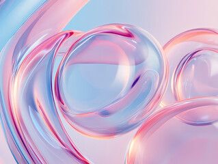 Poster - Abstract 3d render