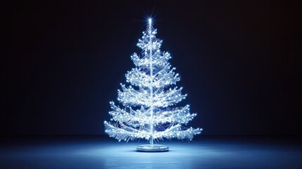 Wall Mural - christmas tree light