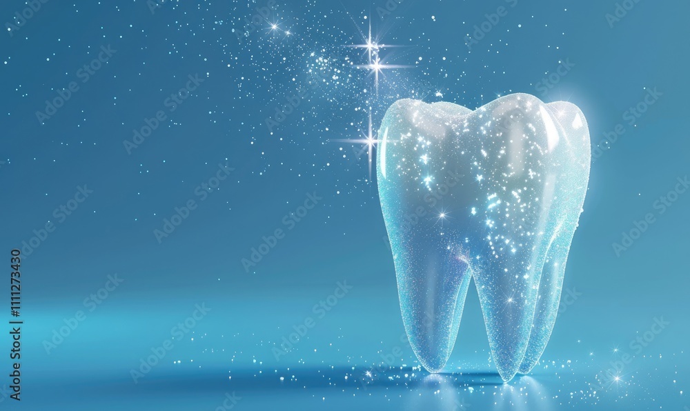 Dental care examination shows how to clean and healthy teeth in caring ...
