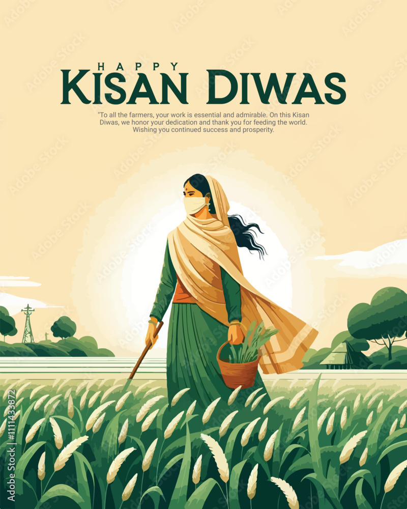Kisan diwas and National Farmers Day with Khedut day celebration social ...