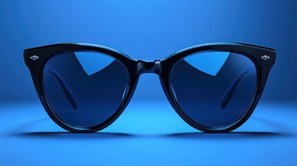 Sunglasses with Blue Lenses