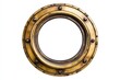 © khalid_spk - Brass porthole circular frame nautical design riveted border golden metallic texture