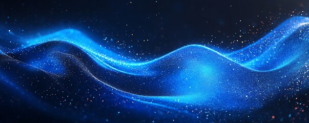 Poster - Futuristic abstract image of digital transformation in business, showcasing technology revolutionizing corporate processes and fostering innovation and growth
