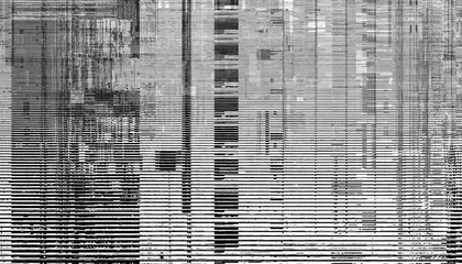 Aufkleber - Abstract black pixelated overlay with a transparent background. Png overlay background