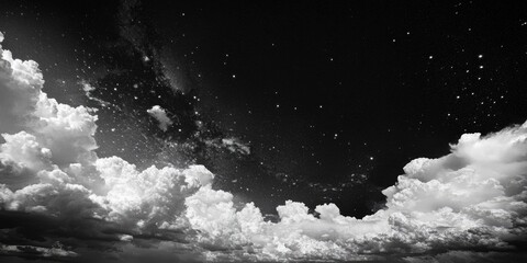 Wall Mural - clouds and stars