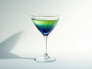 Wall Mural - Green Blue Drink in Glass