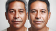 © gnoparus - Before & After Mature Man's Face, Skincare, Anti-Aging