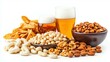 © Svitlana - Flips snacks movie time , beer nuts isolated on white background