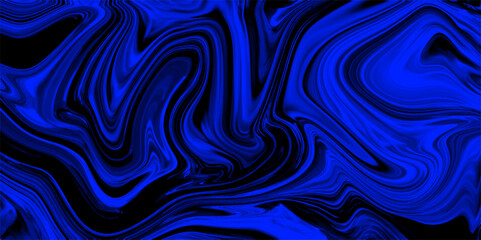 Poster - Abstract Marble texture background. Blue and Dark mixing oil paint texture. Splash of paint. Colorful liquid. Fluid motion ink water design. Trendy marble liquid paint on water background