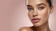 © Fathor - portrait of a woman with makeup,closeup_photo_of_a_beautiful_young_womans_fac