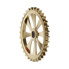 Wall Mural - cog wheel isolated