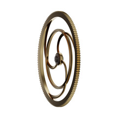 Wall Mural - cog wheel isolated