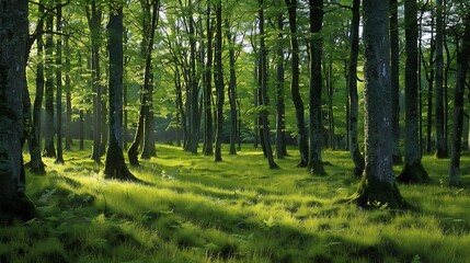  footpath in the forest