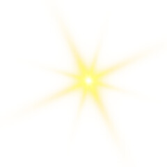 Poster - Png light effect. Spotlight spark. Stadium Lighting. Sunlight, Spot lighting with insert bams of ICE strobes. Bring in the spotlight with a star.
