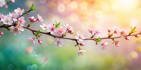 Tree branch flower isolated on a background, tree, branch, flower, isolated,background, nature, botanical, flora, spring