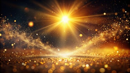 Wall Mural - Real backlit dust particles with real lens flare , dust, particles, lens flare, backlit, light, atmospheric