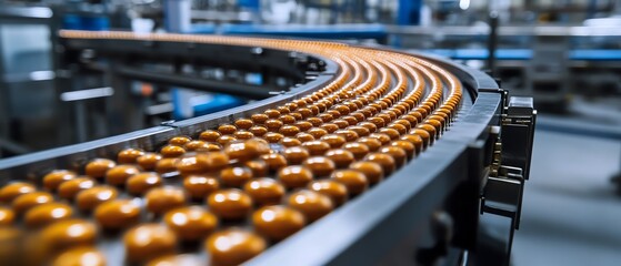 Aufkleber - Sterile pharmaceutical production line with a cuttingedge conveyor system, efficiently packaging various drugs and pills in a modern factory setting