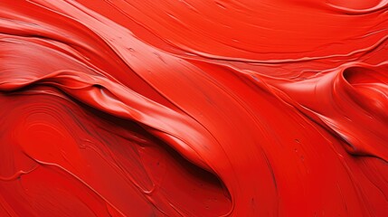 Wall Mural - texture red brush strokes