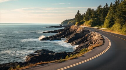 Sticker - ocean maine road