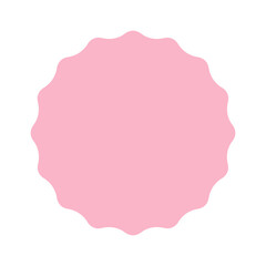 Round sale emblem label template