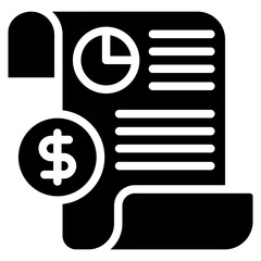 Wall Mural - Expense Report Icon