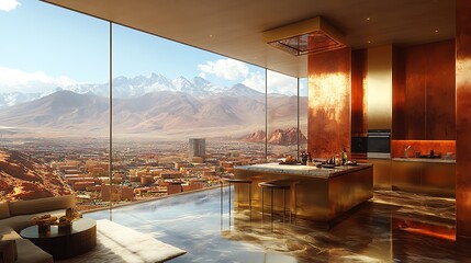 Wall Mural - Kitchen with a view