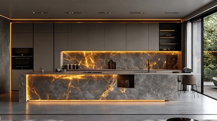 Wall Mural - Trendy kitchens