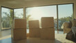 © antusher - Stack of Cardboard Boxes in Sunlit Room During Daytime Move