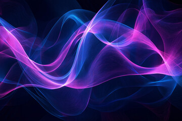 Wall Mural - Blue flames, background image, solid black color background, no people or objects in the foreground