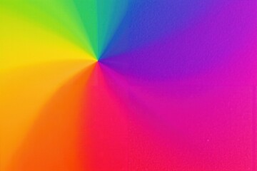 Wall Mural - vibrant rainbow gradient background with soft color blending and smooth textures.