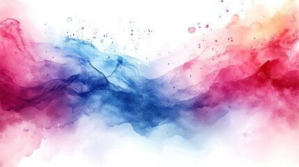 Aufkleber - abstract watercolor background in pastel color frame presentation design template style colorful background with empty space for tex