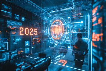2025 Futuristic Technology Interface
