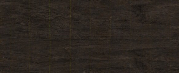 Wall Mural - Dark wood background, old black wood texture for background