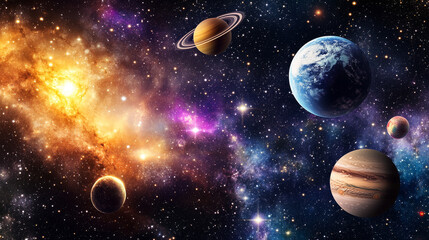 planet in space