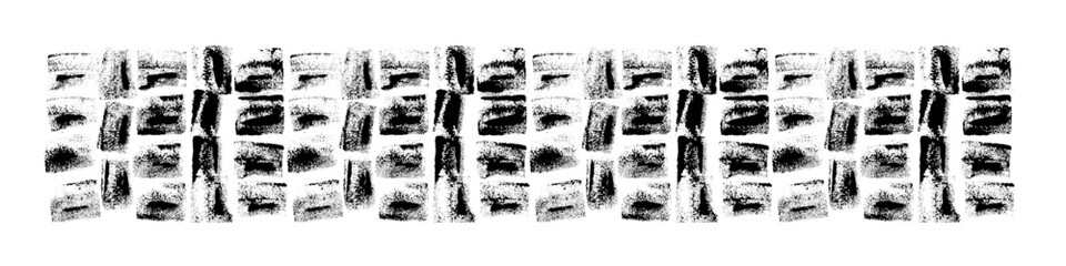 Wall Mural - black and white distressed background with rough edges and abstract overlay. vintage dirty grunge pa