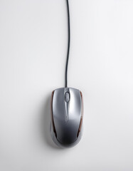 Wall Mural - a computer mouse on white